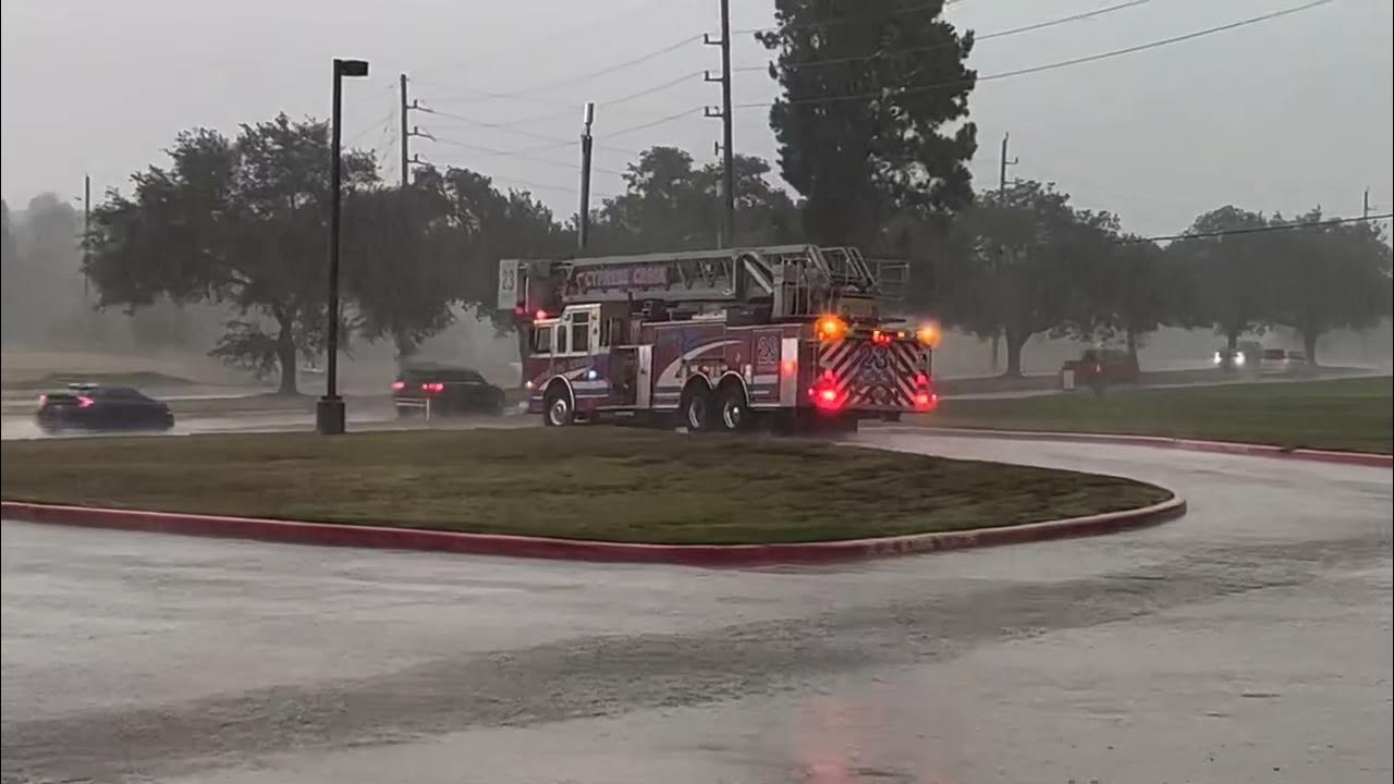 Cypress Creek Fire Department Tower 23 Responding YouTube
