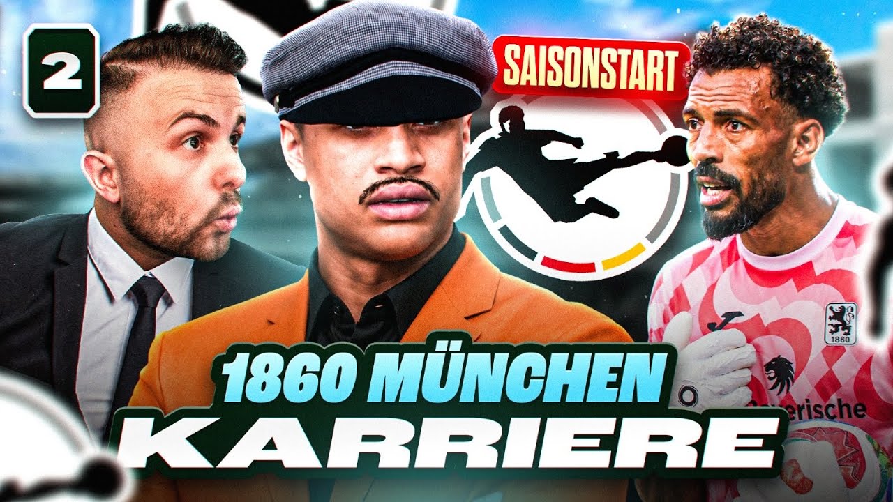SAISON START in LIGA 3 😱 LETZTE TRANSFERS 💸 EA FC 26 1860 München Karrieremodus #2