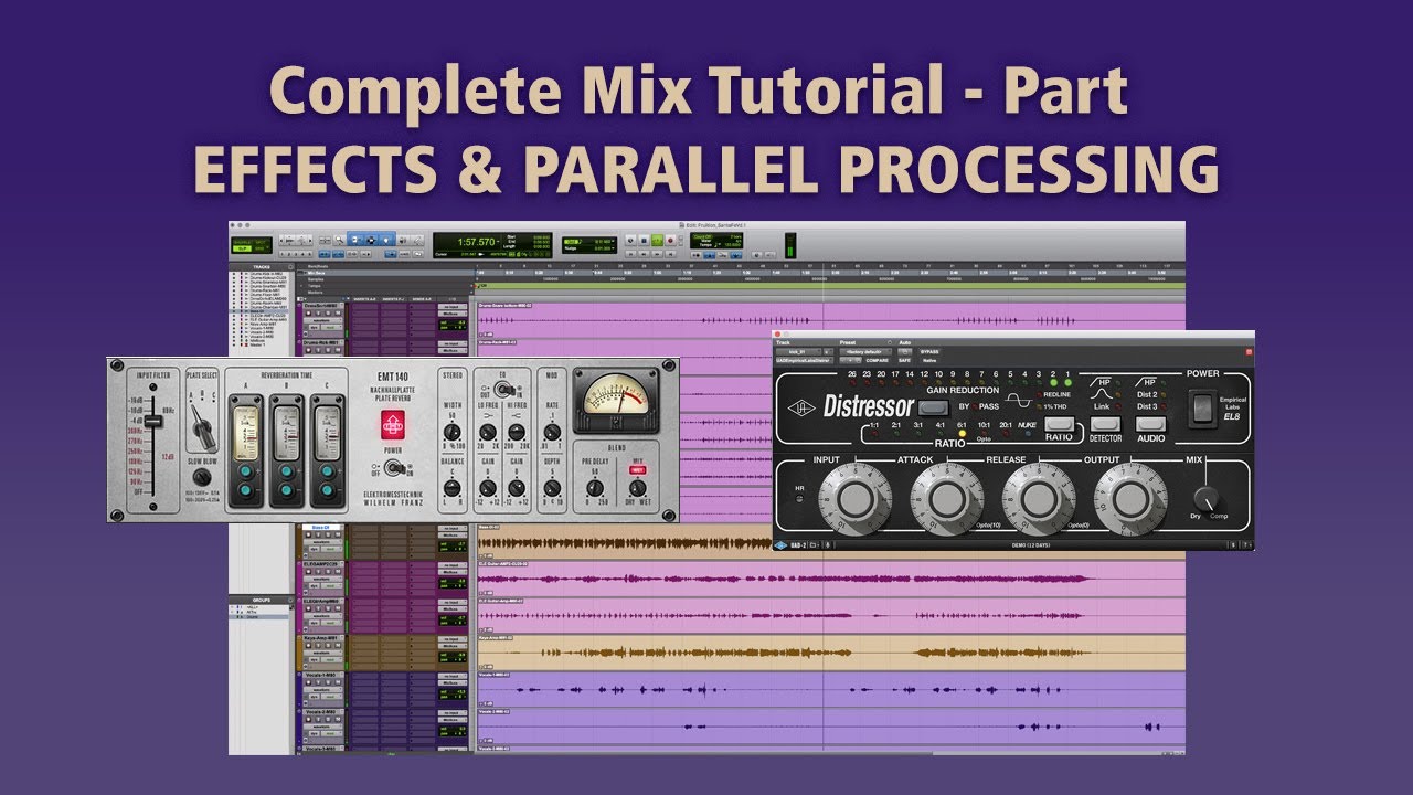 Mix Tutorial part 8 (Effects, Parallel Processing) - YouTube