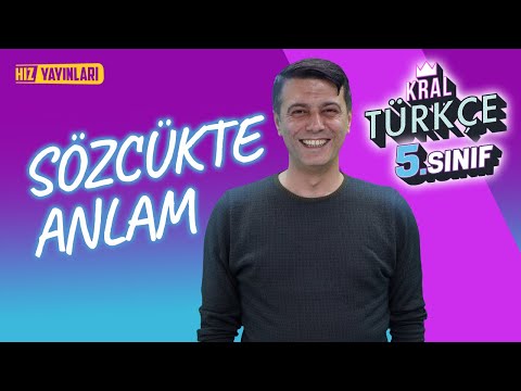 SÖZCÜKTE ANLAM : 5.Sınıf Türkçe Konu Anlatımı #1