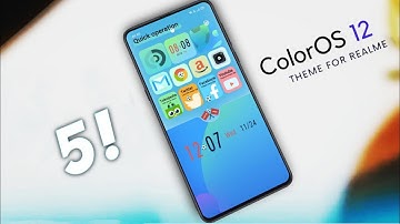 TOP 3 Realme UI 3.0 CUSTOMIZATION THEME - ANDROID 12 THEMES | Realme UI 3.0 Themes For Realme & Oppo