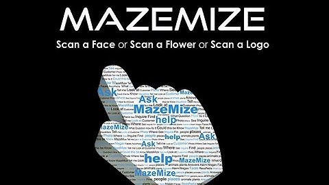 MazeMize App for Face Recognition, Logo Recognition, Pattern Recognition