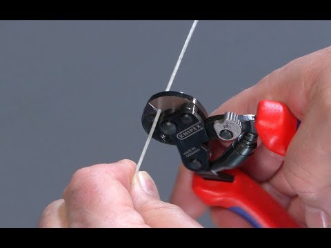 Video: Kann eine Schere Draht schneiden?