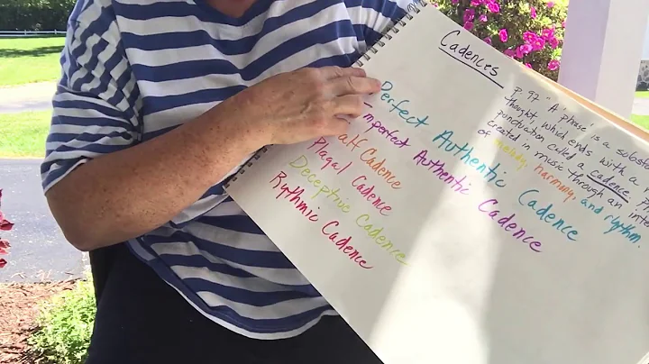 MUS 110 Music Theory 1 Introduction to Chapter Five