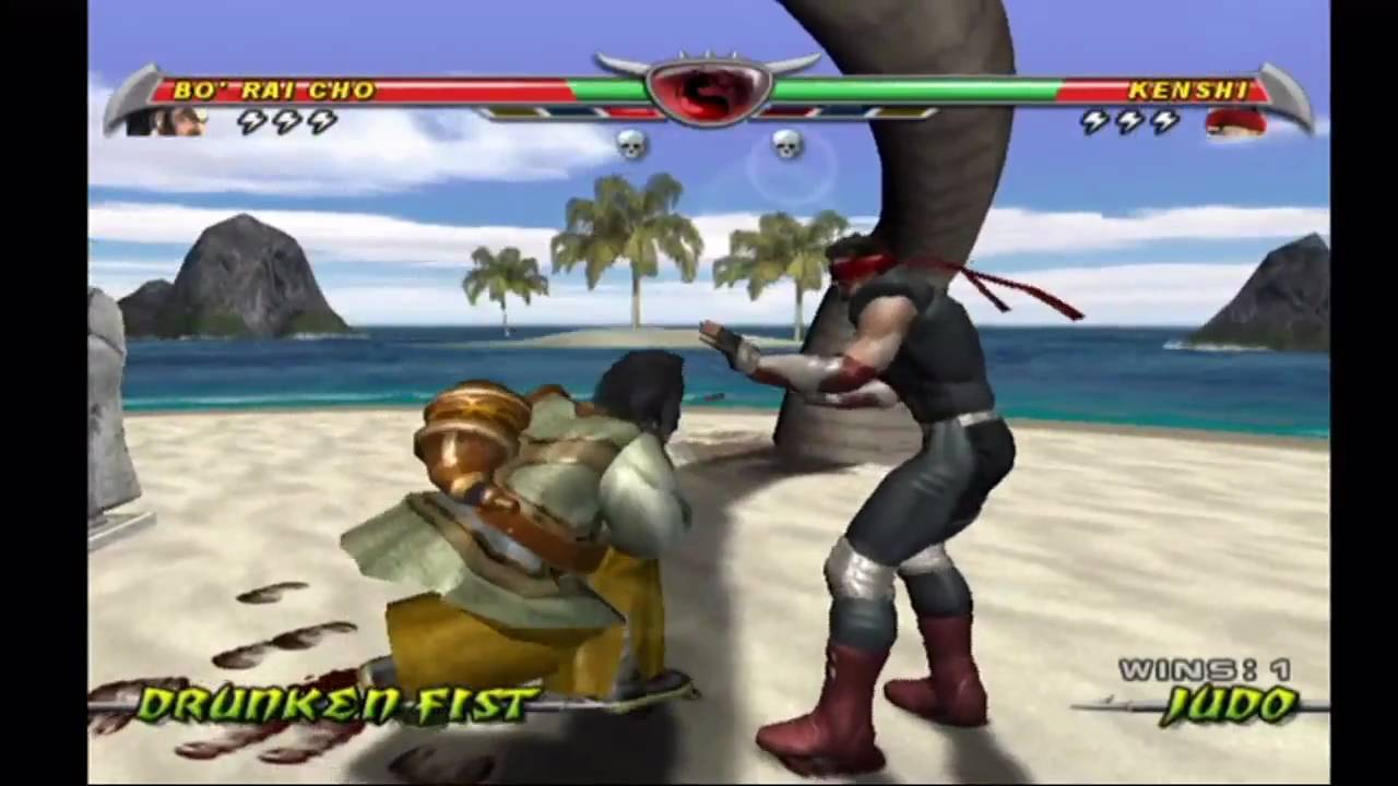 mortal kombat deception gamecube goro