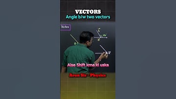 Angle Between Two Vectors #neetphysics #neet2026 #neet @arunsirphysics