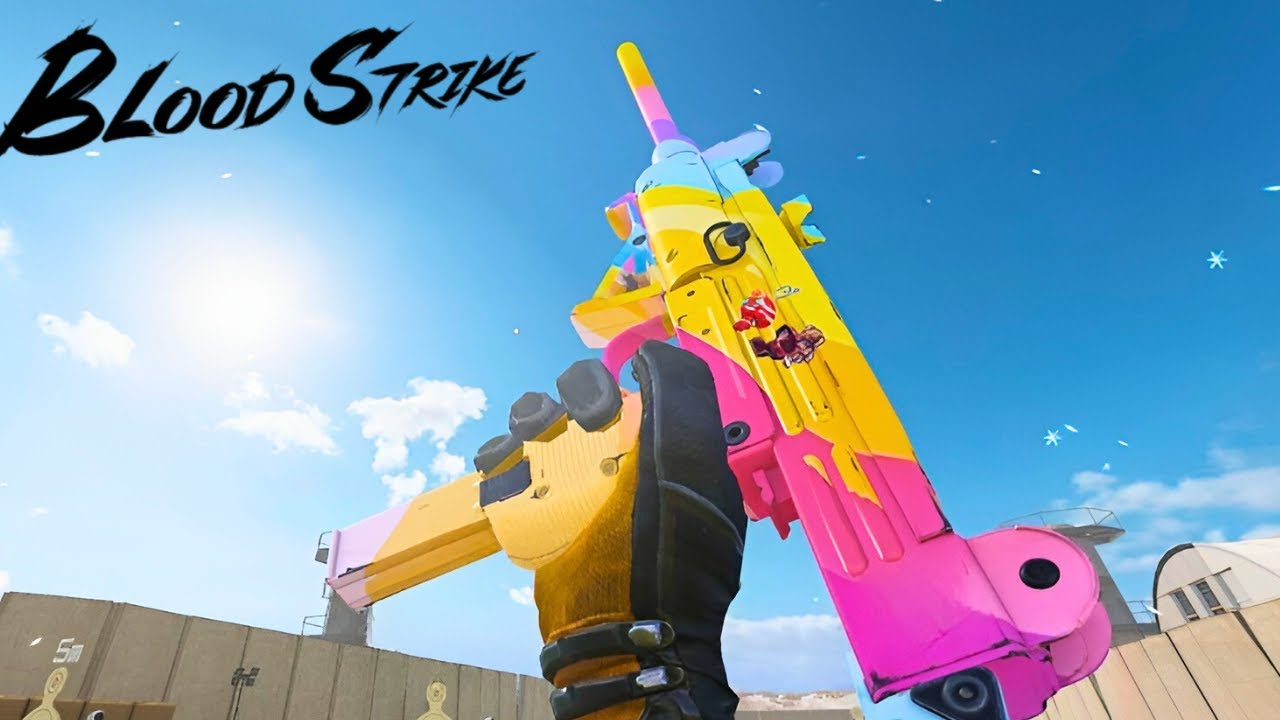 BLOODSTRIKE PC Battle Royale/Squad Fight - Uzi Gameplay 4K