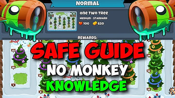 Bloonarius Normal Tutorial || No Hero & No Monkey Knowledge  || One Two Tree