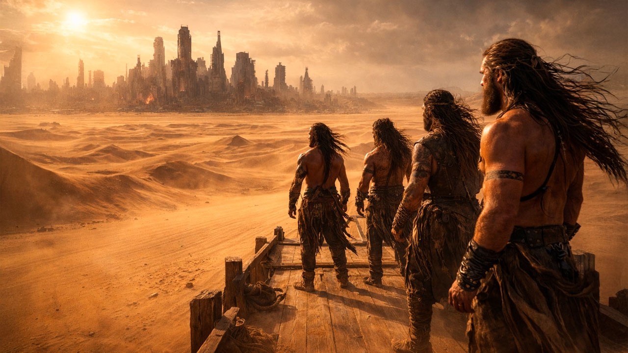 A survival adventure film in a broken post-apocalyptic land. Must-watch | The Forgotten Wasteland