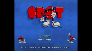 Cool Spot - Super Nintendo Entertainment System - Title Screen