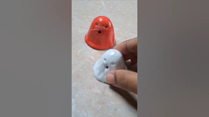 Halloween ghost incense holder👻|DIY Halloween decor idea|#diy #craft #halloween #shorts #viralvideo