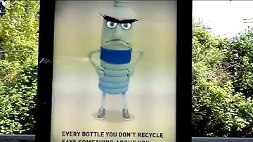 Cool Transit Ad Optical Illusion in Vancouver Skytrain Stations