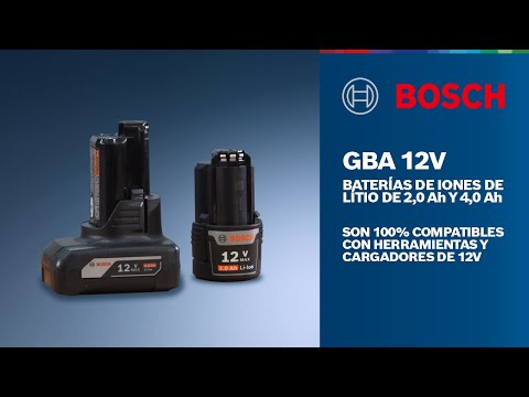 La misma potencia de principio a fin - Baterías GBA de 2.0 Ah Y 4.0 Ah 12V