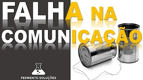 O que pode causar falhas na comunicação?