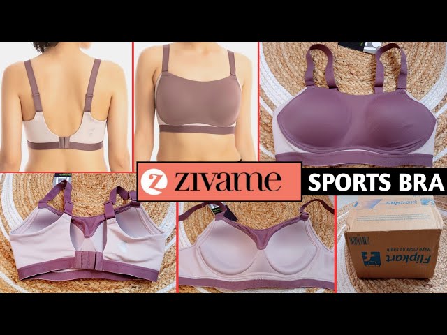 Zivame Lightly Padded Sports Bra*Zelocity By Zivame/Padded/Wired