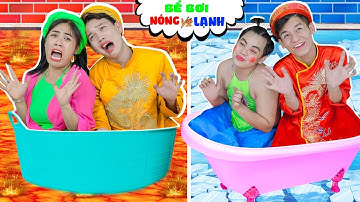 BỂ BƠI SIÊU NÓNG VÀ SIÊU LẠNH | Vợ Chồng Chị Tấm Lửa | Biệt Đội Tấm Cám #375 | Miu Miu TV