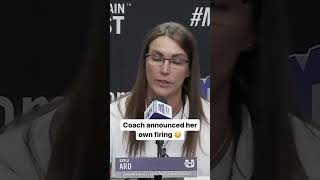 Former Utah State women's basketball coach got fired right before her postgame press conference