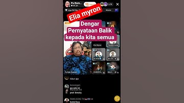 Elia Myron Mengatakan ini umat kristen harus dengar