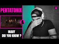 Cina REACTS to Pentatonix - Mary Did You Know?