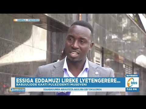 “Leka Essiga Eddamuzi Lyetengerere” Pulezidenti Museveni Bamubuulidde Kaati