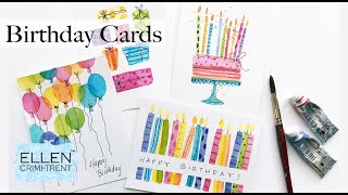 EASY DIY Birthday Cards