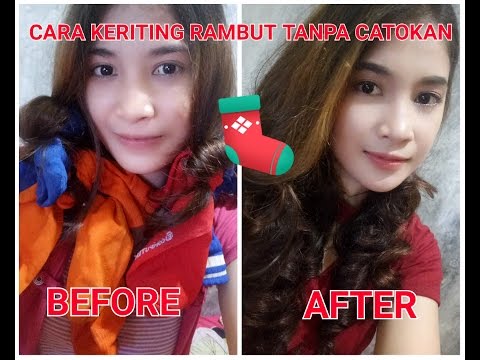  CARA  KERITING RAMBUT  TANPA  CATOKAN Maharani Utami 