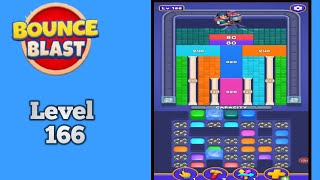 Bounce blast level 166  solution and walkthrough for Gameplay 