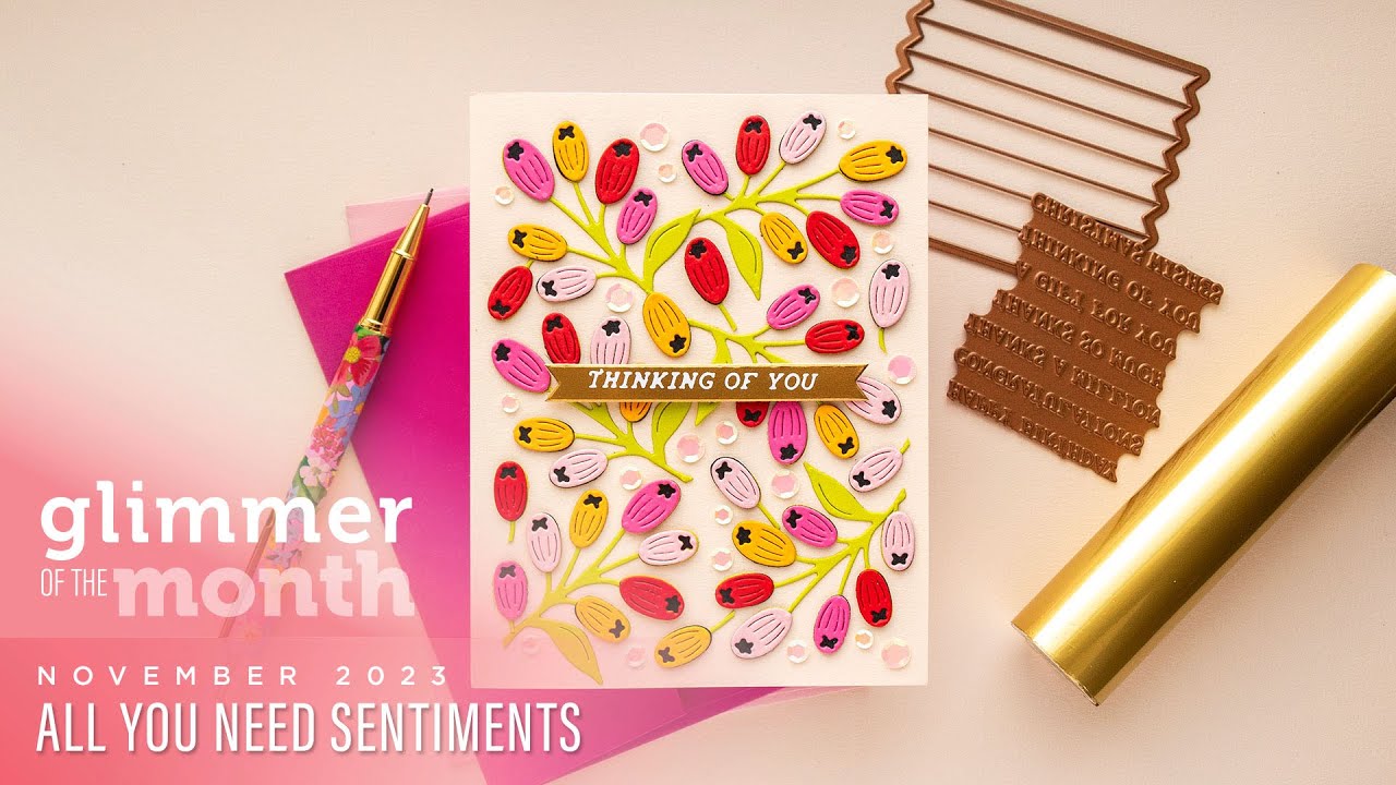 November 2023 Glimmer Hot Foil Kit of the Month Preview
