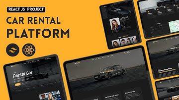 How to Build Responsive Car Rental App Using React JS and Tailwind CSS for Beginners | reactjs