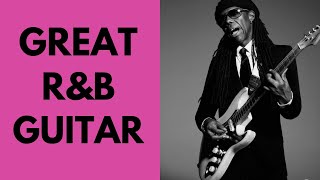 Three GREAT Approaches to R&B Rhythm Guitar