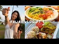 Eat with us in oahu hawaii  poke  teds bakery  hawaii vlog pt 1
