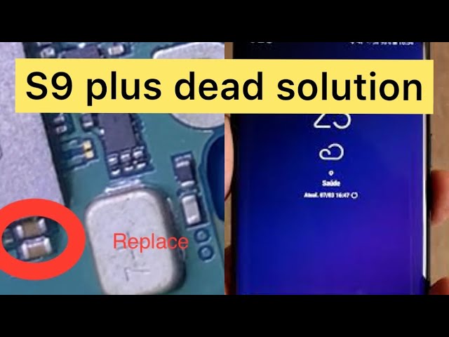 Samsung S9plus dead short solution #phonerepair #s9plus #samsung