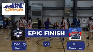 River City Reign vs. Mr. Alexander in a semifinal game @ Phenom 757 Showcase. 