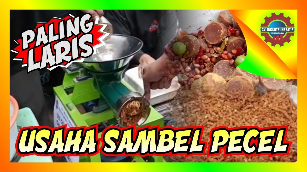 MESIN GILING SAMBAL PECEL || PENGGILINGAN MENJADI MUDAH DAN CEPAT || TLP/WA 081234280625