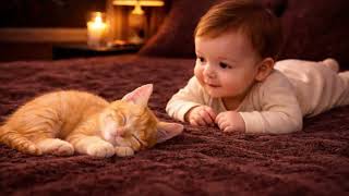 Tiny Baby Pets Kitten to Sleep 🌙🐱