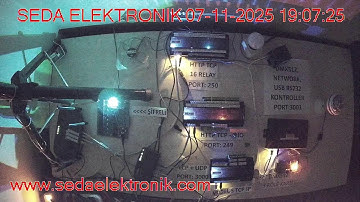 Ethernet Röle IO Kontrol Ürünleri DMX512 Test Sayfası - Ses Komut ile Kontrol | sedaelektronik.com