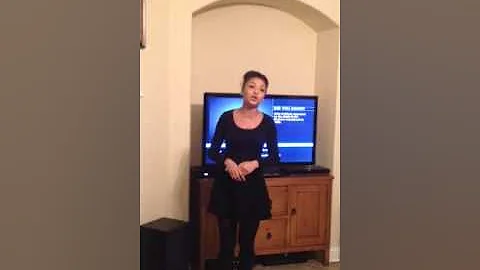 15 year old Jasmine Rogers singing Almost There