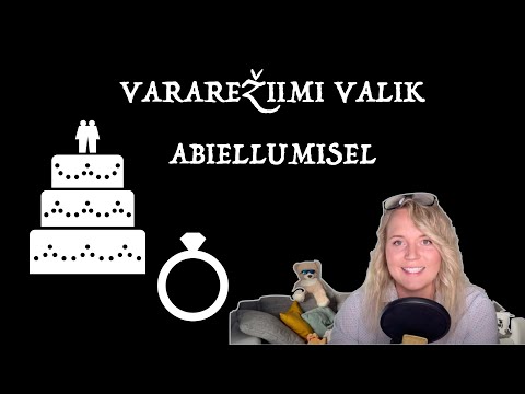 Video: Mis on abiellumise tähendus?
