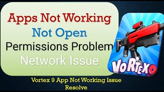 How to Fix Vortex 9 App Not Working | Not Open | Space Issue screenshot 1