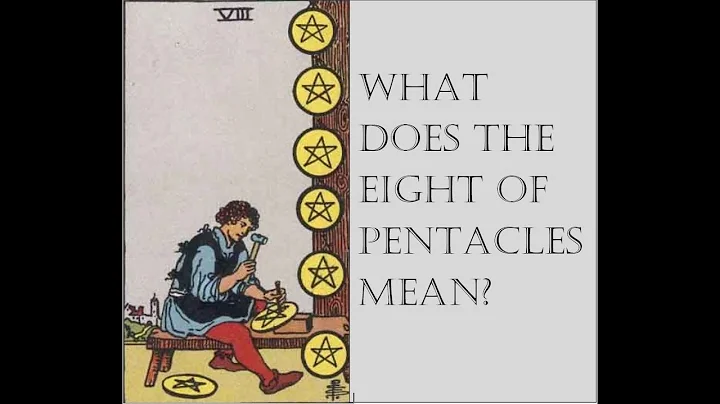 Tarot meanings - what does the eight of pentacles mean?