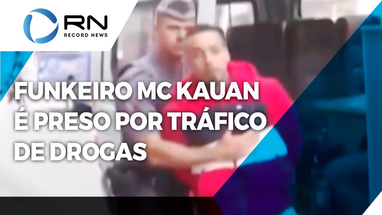 Funkeiro MC Kauan é preso por tráfico de drogas