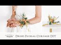 Dried Floral Corsage DIY