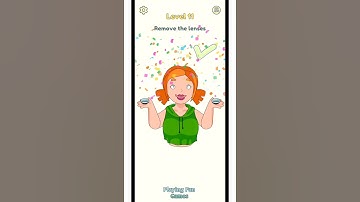 DOP 2 | Delete One Part |Level 11. Remove The Lenses