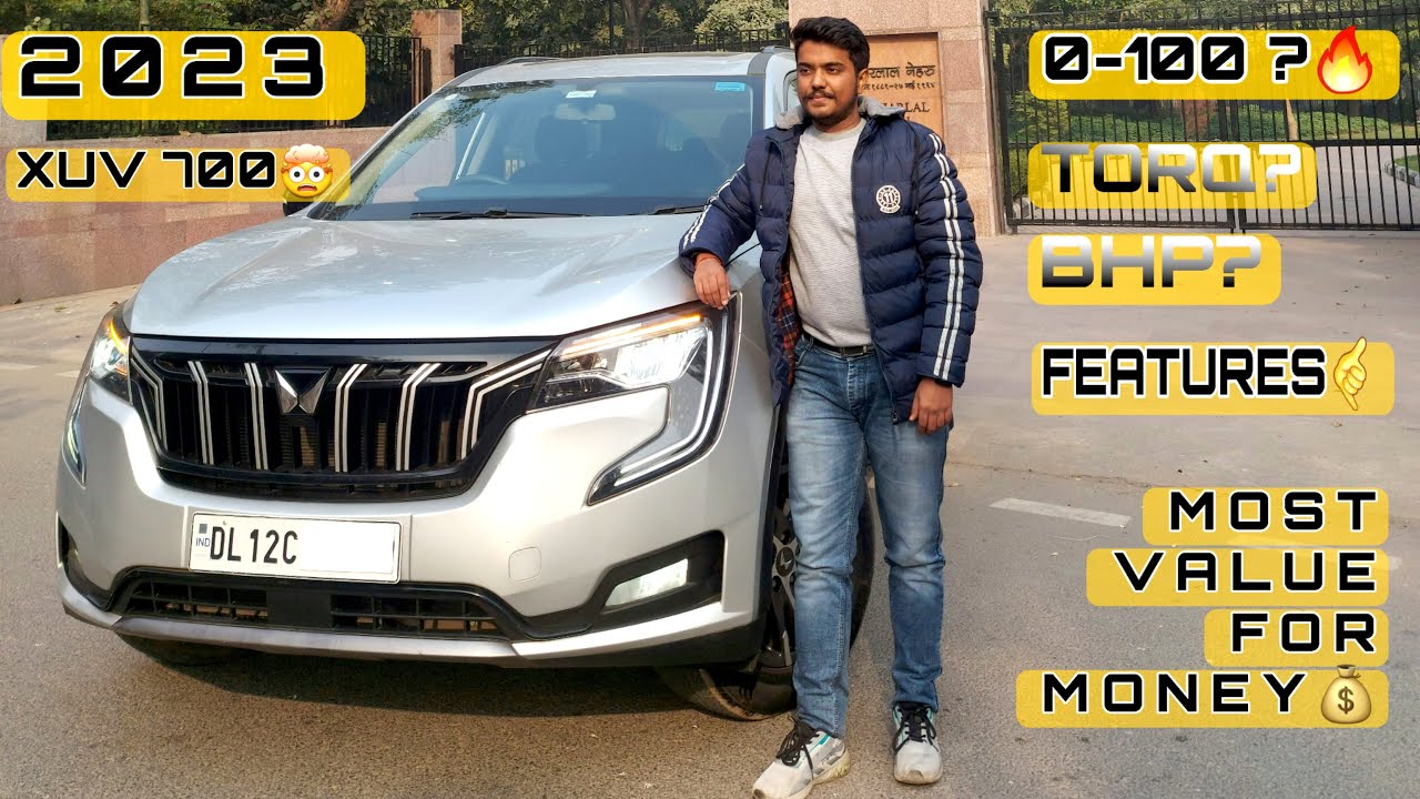 2023 MAHINDRA XUV 700 🚗 AX5 | FEATURES | 0-100 KMPH 🔥| REAL-LIFE REVIEW