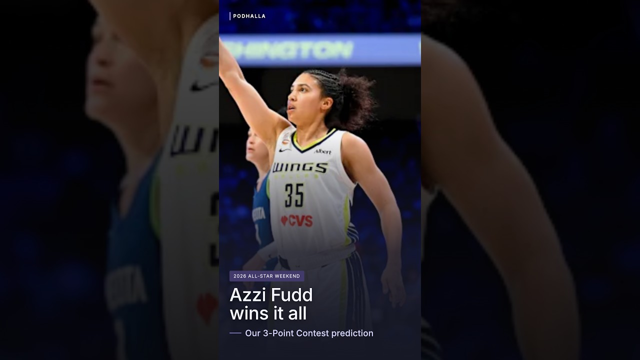 Azzi Fudd Wins It All: Our 2026 3-Point Contest Prediction | Podhalla