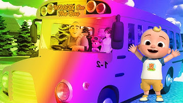 [ 3 Minute Loop ] Wheels on the Bus Sound Variations Remix 🚌| Several Versions | Little Wonders Club