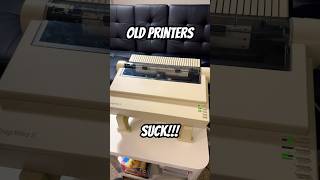 Old Printers SUCK!!!! #tech #retrotech #apple #techhistory #printer Net Worth