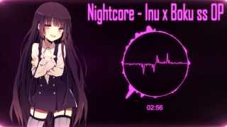 Nightcore - Inu x Boku ss OP chords