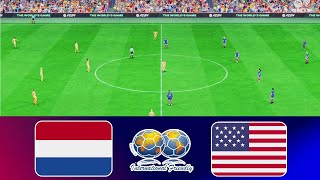 FC 24 - NETHERLANDS vs USWNT | May 13, 2024 | International Friendly | PS5 Simulation