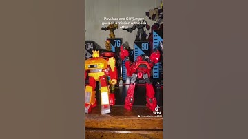 Pov:Jazz and Cliffjumper goes on a mission with each other #transformer #cliffjumper #jazz